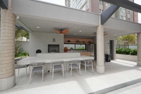 Apartamento à venda com 37m², 1 quarto e 1 vagaChurrasqueira