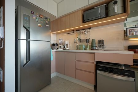 Apartamento à venda com 37m², 1 quarto e 1 vagaCozinha
