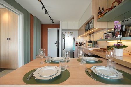Apartamento à venda com 37m², 1 quarto e 1 vagaCozinha