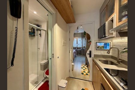 Studio à venda com 18m², 1 quarto e sem vaga Studio à venda com 18m², 1 quarto e sem vagaCozinha