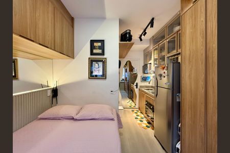 Studio à venda com 18m², 1 quarto e sem vaga Studio à venda com 18m², 1 quarto e sem vagaQuarto
