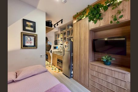 Studio à venda com 18m², 1 quarto e sem vaga Studio à venda com 18m², 1 quarto e sem vagaQuarto
