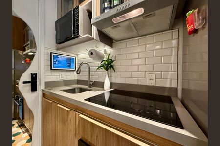 Studio à venda com 18m², 1 quarto e sem vaga Studio à venda com 18m², 1 quarto e sem vagaCozinha