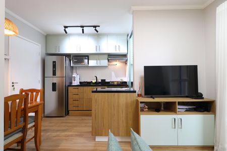 Apartamento à venda com 39m², 2 quartos e sem vagaCozinha e Área de serviço 