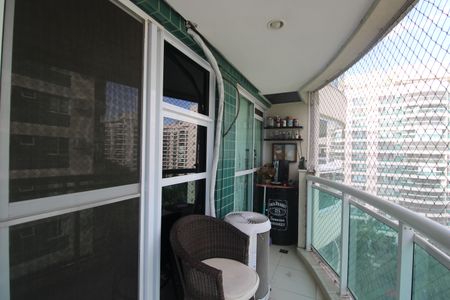 Sala - Varanda de apartamento à venda com 3 quartos, 90m² em Barra Olímpica, Rio de Janeiro