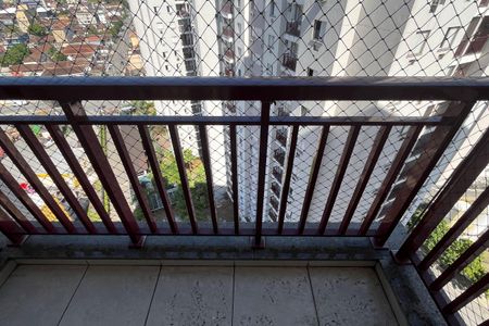 Varanda da Sala de apartamento para alugar com 2 quartos, 49m² em Castelo, Santos
