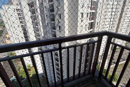 Varanda da Sala de apartamento para alugar com 2 quartos, 49m² em Castelo, Santos