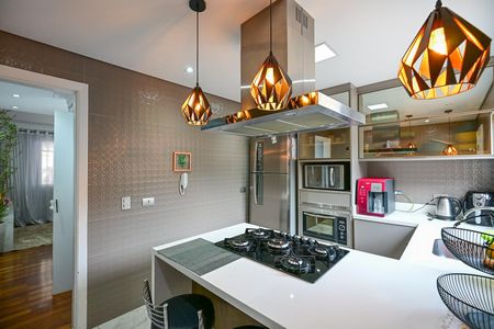 Casa de condomínio para alugar com 123m², 2 quartos e 2 vagasCozinha