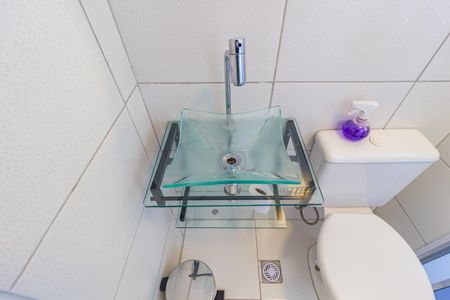 Apartamento para alugar com 44m², 1 quarto e 1 vagaDetalhe - Banheiro