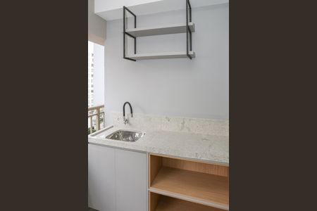 Studio para alugar com 36m², 1 quarto e sem vaga Studio para alugar com 36m², 1 quarto e sem vagaSacada