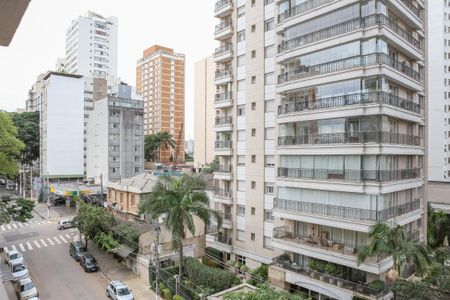 Studio para alugar com 36m², 1 quarto e sem vaga Studio para alugar com 36m², 1 quarto e sem vagaVista da Sacada