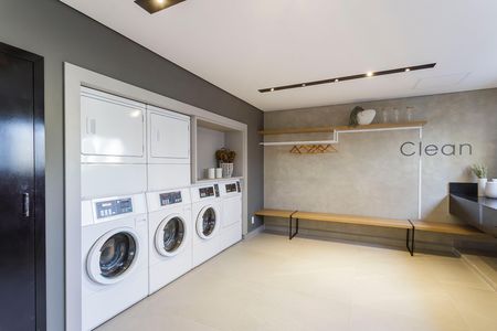 Apartamento para alugar com 35m², 1 quarto e sem vaga Apartamento para alugar com 35m², 1 quarto e sem vagaLavanderia
