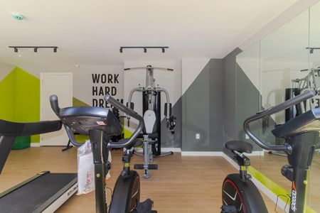 Apartamento para alugar com 30m², 2 quartos e sem vaga Apartamento para alugar com 30m², 2 quartos e sem vagaÁrea comum - Academia