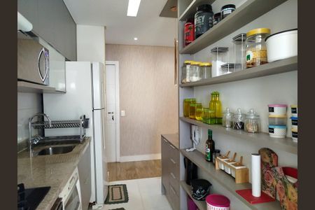 Apartamento à venda com 87m², 3 quartos e 2 vagas Apartamento à venda com 87m², 3 quartos e 2 vagasCozinha americana