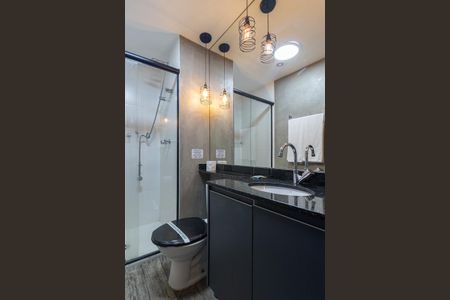 Studio à venda com 30m², 1 quarto e sem vaga Studio à venda com 30m², 1 quarto e sem vagaBanheiro