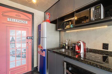 Studio à venda com 30m², 1 quarto e sem vaga Studio à venda com 30m², 1 quarto e sem vagaCozinha