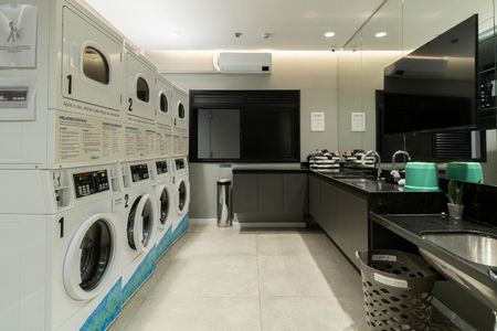 Studio à venda com 30m², 1 quarto e sem vaga Studio à venda com 30m², 1 quarto e sem vagaÁrea comum - Lavanderia
