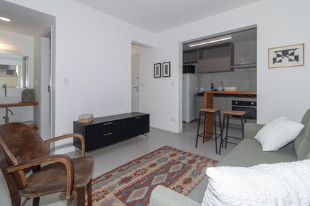 Sala de apartamento para alugar com 1 quarto, 44m² em Itaim Bibi, São Paulo