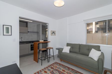 Sala de apartamento para alugar com 1 quarto, 44m² em Itaim Bibi, São Paulo