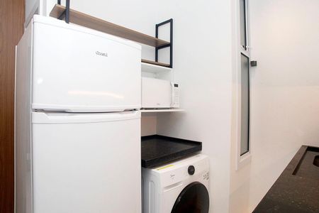 Cozinha de kitnet/studio para alugar com 1 quarto, 36m² em Centro Histórico, Porto Alegre