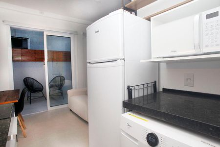 Cozinha de kitnet/studio para alugar com 1 quarto, 36m² em Centro Histórico, Porto Alegre
