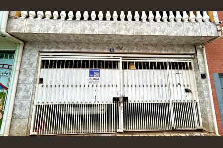 Casa para alugar com 60m², 1 quarto e sem vagaPlaca instalada na fachada do imóvel 