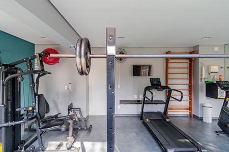 Apartamento para alugar com 31m², 1 quarto e sem vaga Apartamento para alugar com 31m², 1 quarto e sem vagaÁrea comum - Academia