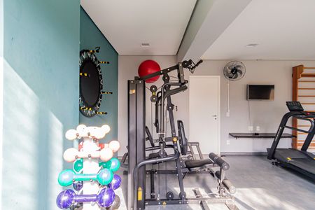 Apartamento para alugar com 31m², 1 quarto e sem vaga Apartamento para alugar com 31m², 1 quarto e sem vagaÁrea comum - Academia
