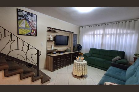 Sala de casa à venda com 3 quartos, 173m² em Santa Maria, São Caetano do Sul