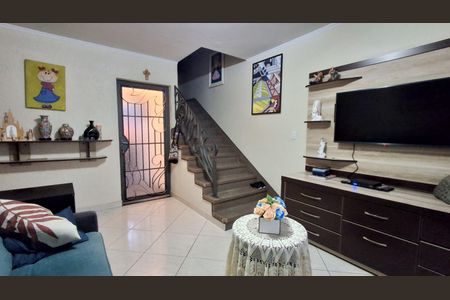 Sala de casa à venda com 3 quartos, 173m² em Santa Maria, São Caetano do Sul