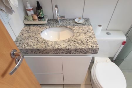 Apartamento à venda com 50m², 2 quartos e 1 vagaBanheiro da Suite