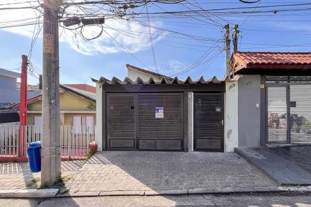 Casa para alugar com 55m², 1 quarto e sem vagaFachada + plaquinha