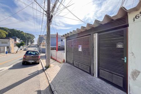 Casa para alugar com 55m², 1 quarto e sem vagaFachada + plaquinha