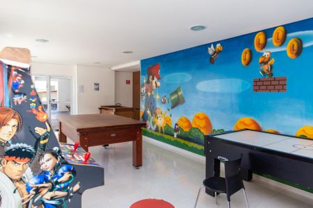 Apartamento à venda com 46m², 2 quartos e 1 vaga Apartamento à venda com 46m², 2 quartos e 1 vagaSalão de jogos