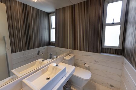 Apartamento para alugar com 124m², 3 quartos e 2 vagas Apartamento para alugar com 124m², 3 quartos e 2 vagasLavabo da Sala