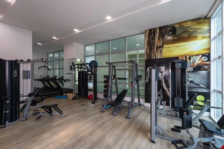 Apartamento para alugar com 124m², 3 quartos e 2 vagas Apartamento para alugar com 124m², 3 quartos e 2 vagasÁrea comum - Academia