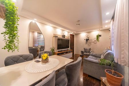 Sala de apartamento à venda com 2 quartos, 55m² em Jardim Alvorada, Santo André