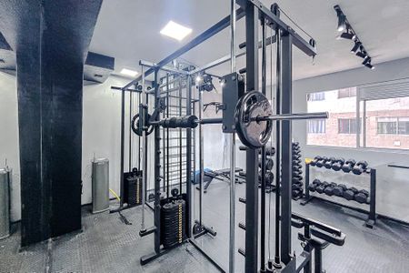 Apartamento para alugar com 34m², 2 quartos e sem vaga Apartamento para alugar com 34m², 2 quartos e sem vagaÁrea comum - Academia