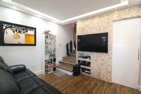 Sala de casa à venda com 2 quartos, 95m² em Vila Luzita, Santo André