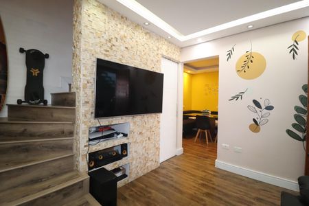 Sala de casa à venda com 2 quartos, 95m² em Vila Luzita, Santo André