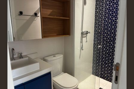 Banheiro de apartamento para alugar com 2 quartos, 54m² em Chácara Santo Antônio (Zona Sul), São Paulo