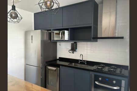 Cozinha de apartamento para alugar com 2 quartos, 54m² em Chácara Santo Antônio (Zona Sul), São Paulo