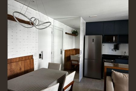 Sala de Jantar de apartamento para alugar com 2 quartos, 54m² em Chácara Santo Antônio (Zona Sul), São Paulo