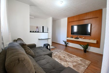 Sala de apartamento à venda com 2 quartos, 48m² em Colonial, Contagem
