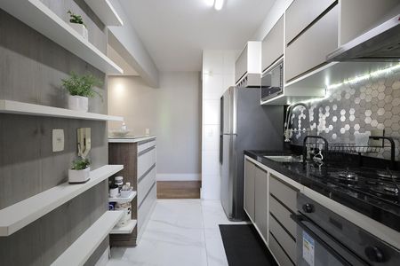 Apartamento à venda com 79m², 2 quartos e 1 vaga Apartamento à venda com 79m², 2 quartos e 1 vagaCozinha e Área de Serviço