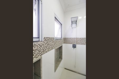 Casa de condomínio para alugar com 415m², 4 quartos e 3 vagasBanheiro da Suíte