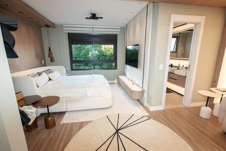 Apartamento à venda com 110m², 1 quarto e 2 vagasSuíte