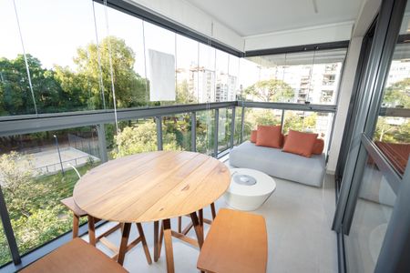 Apartamento à venda com 110m², 1 quarto e 2 vagasVaranda gourmet
