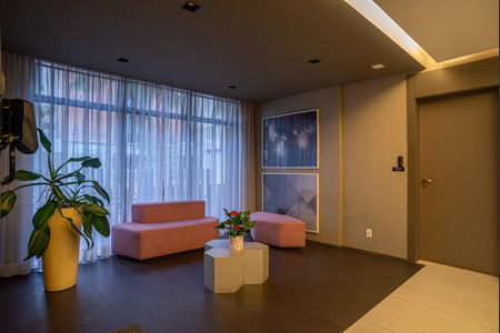 Studio à venda com 40m², 1 quarto e 1 vagaÁrea comum - Hall Social