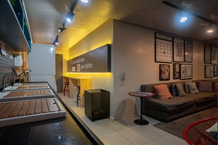 Studio à venda com 40m², 1 quarto e 1 vagaÁrea comum - Lavanderia
